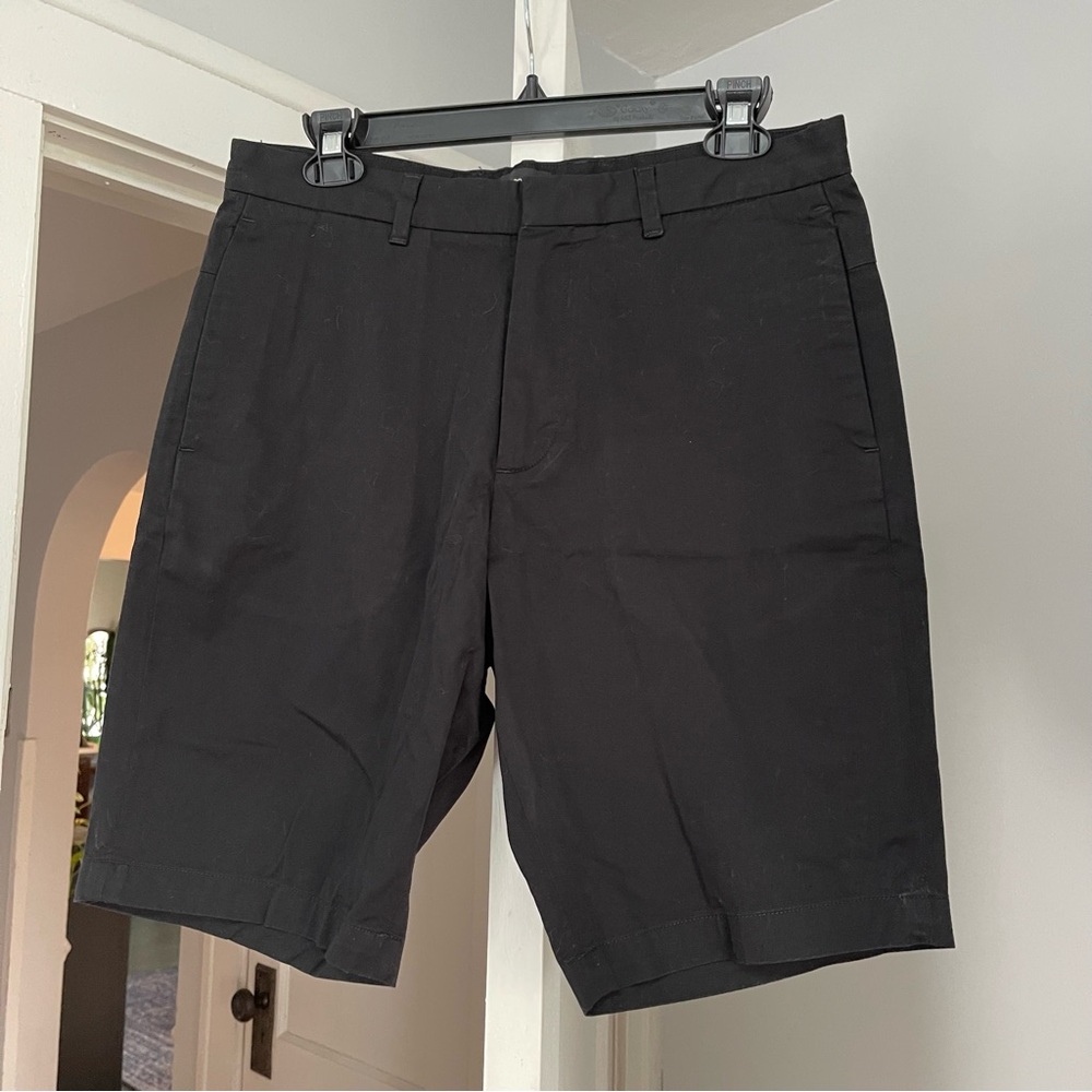 Theory Designer Black Dress shorts